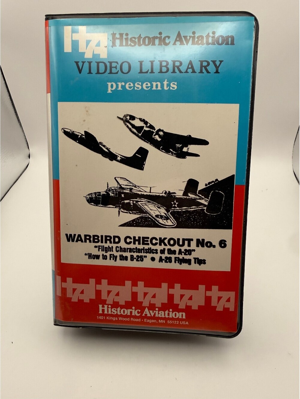 Historic Aviation Warbird Checkout No. 6 A-20 B-25 A-26 VHS Video Tape